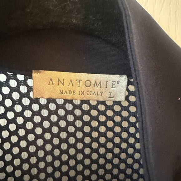 Anatomie Navy Mesh Blazer/jacket size L - Picture 5 of 8